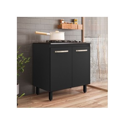 BALCAO COOKTOP 2PT PRETO COD 324.036